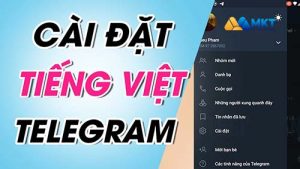 Cách cài đặt tiếng Việt telegram