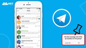 Cách ghim tin nhắn Telegram