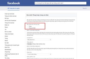 các bước đăng ký tích xanh trên Facebook