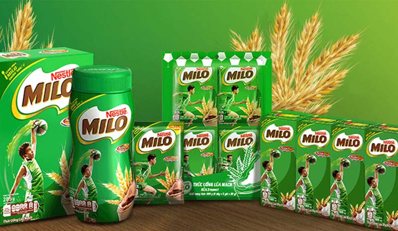 Sản phẩm sữa Milo