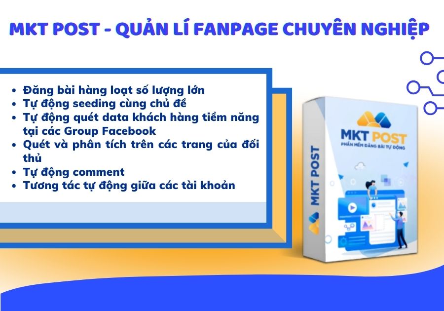 MKT Post - Phần mềm quản lý Fanpage