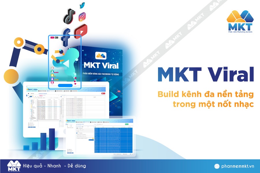 phần mềm hỗ trợ livestream MKT Viral