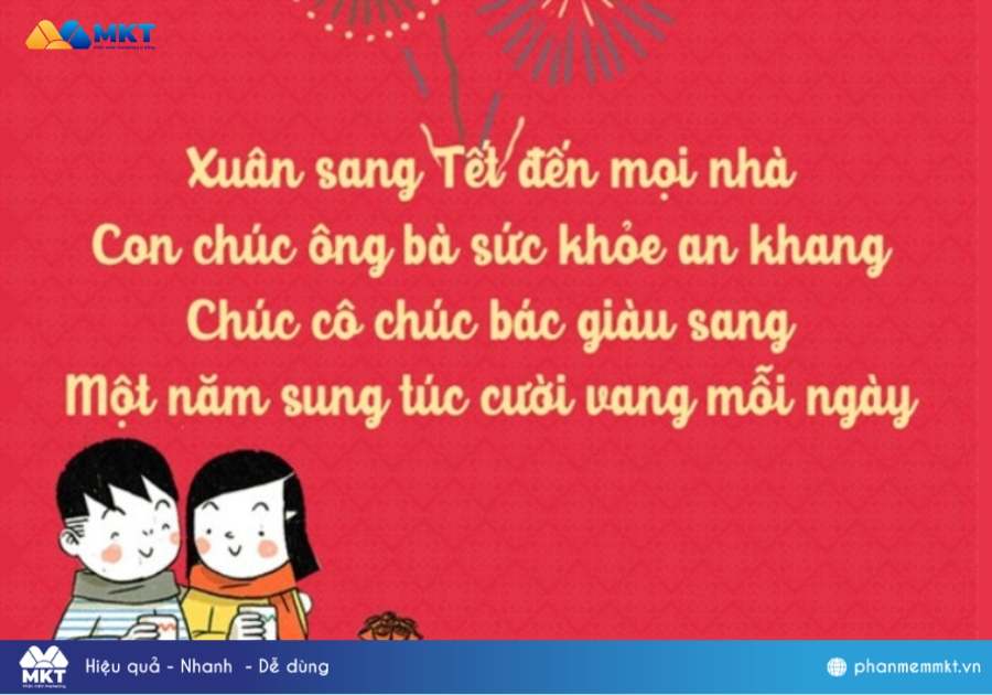 Mẫu thư chúc Tết
