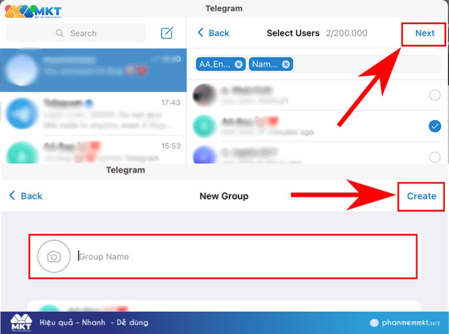 Cách tạo nhóm bán hàng Telegram bằng máy tính