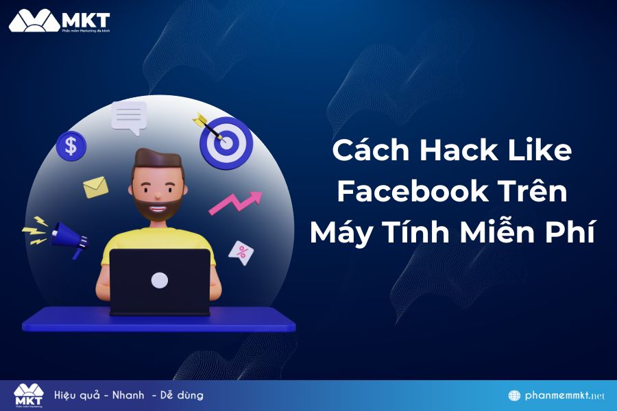 Cách hack like Facebook trên máy tính miễn phí 100%