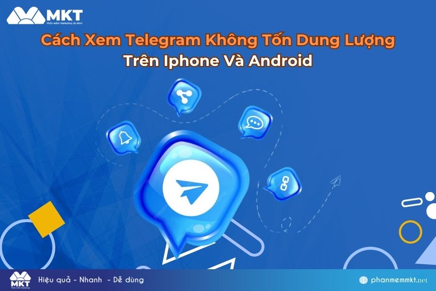 Cách xem Telegram không tốn dung lượng trên Iphone và Android