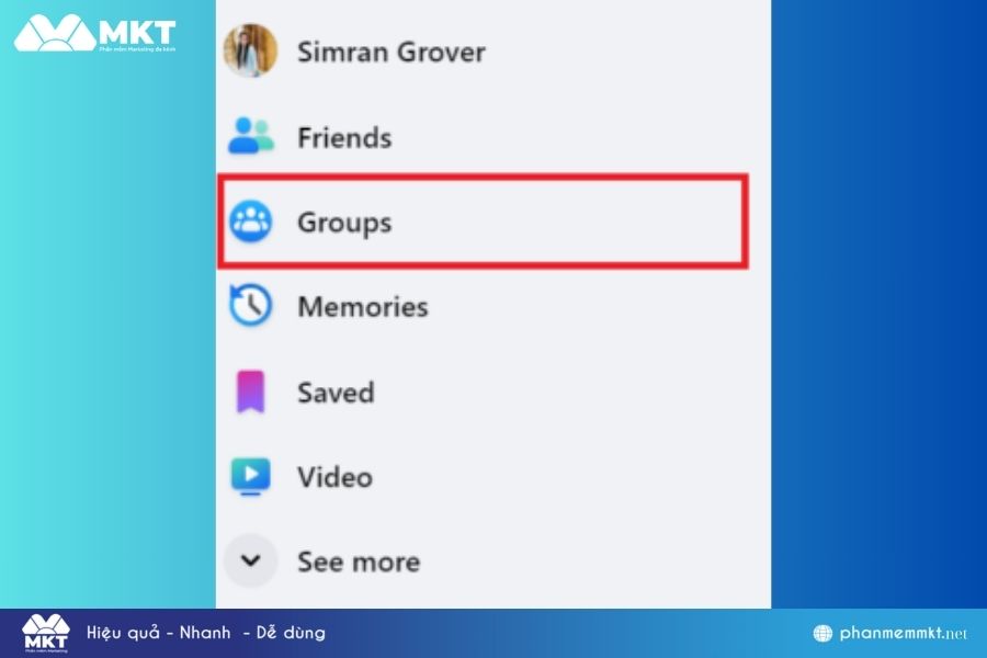 Cách tìm nhóm trên Facebook bằng máy tính/ laptop