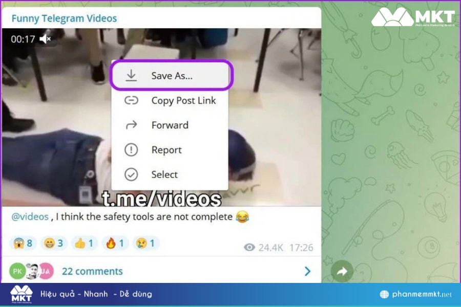 Cách khắc phục lỗi không xem được video Telegram trên máy tính