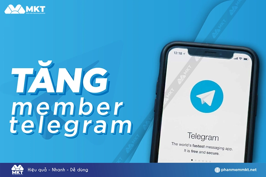 Tăng member Telegram