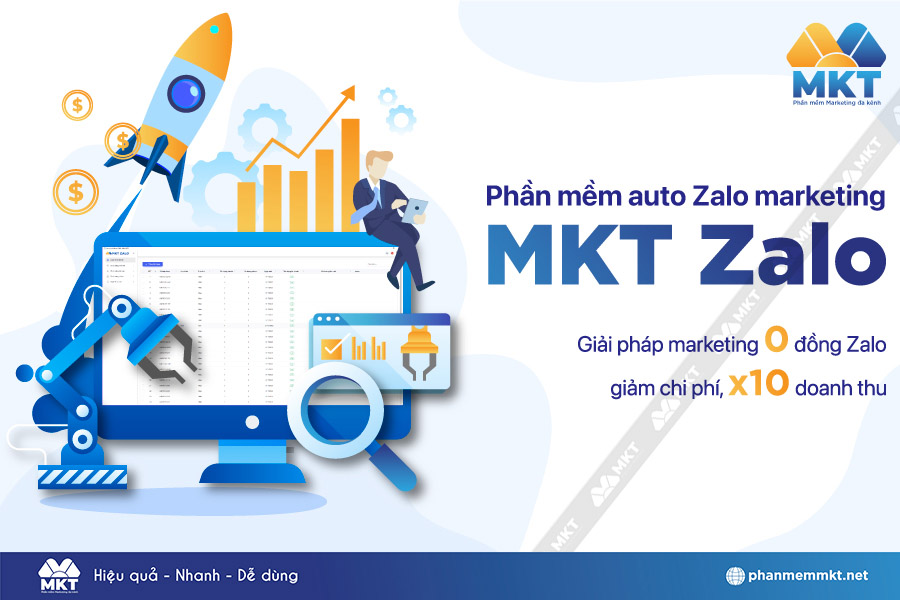 Phần mềm MKT Zalo – Phần mềm quản lý bán hàng Zalo tự động số lượng lớn | Đặng Thành Marketing