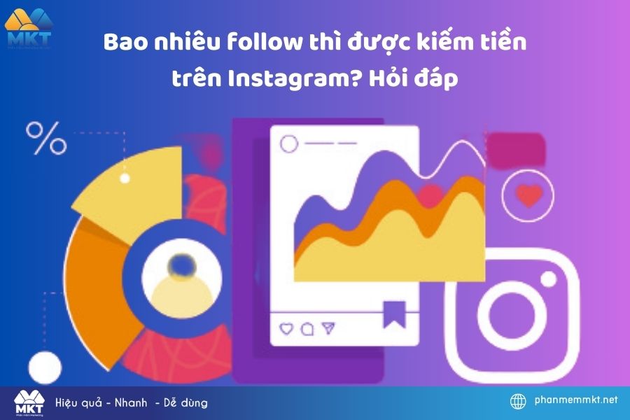 Bao nhiêu follow thì được kiếm tiền trên instagram?