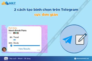 Cách tạo bình chọn trên Telegram
