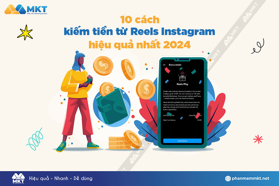 Cách kiếm tiền từ Reels Instagram