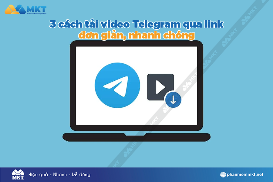 Cách tải video Telegram qua link