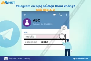 Giải đáp: Telegram có bị lộ số điện thoại không?