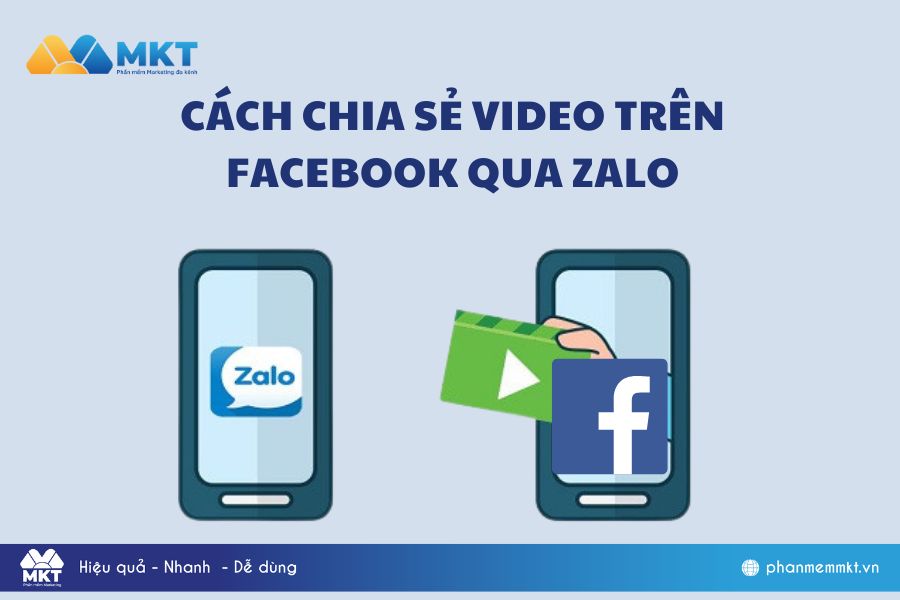 Cách chia sẻ video trên Facebook qua Zalo