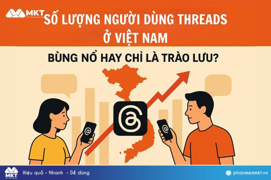 Số lượng người dùng Threads ở Việt Nam