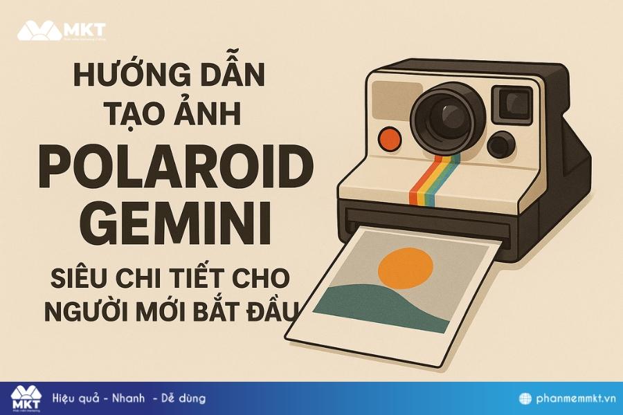 Hướng dẫn tạo ảnh polaroid gemini