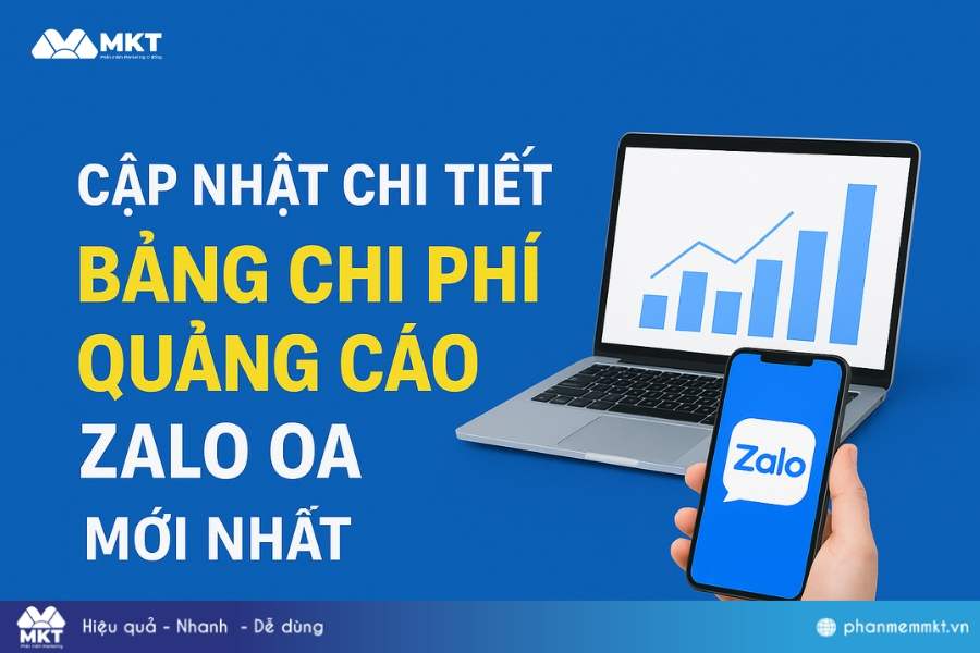 Chi phí quảng cáo Zalo OA