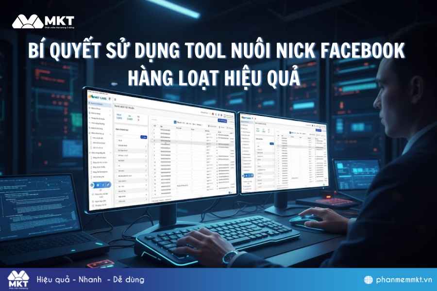 Tool nuôi nick Facebook hàng loạt