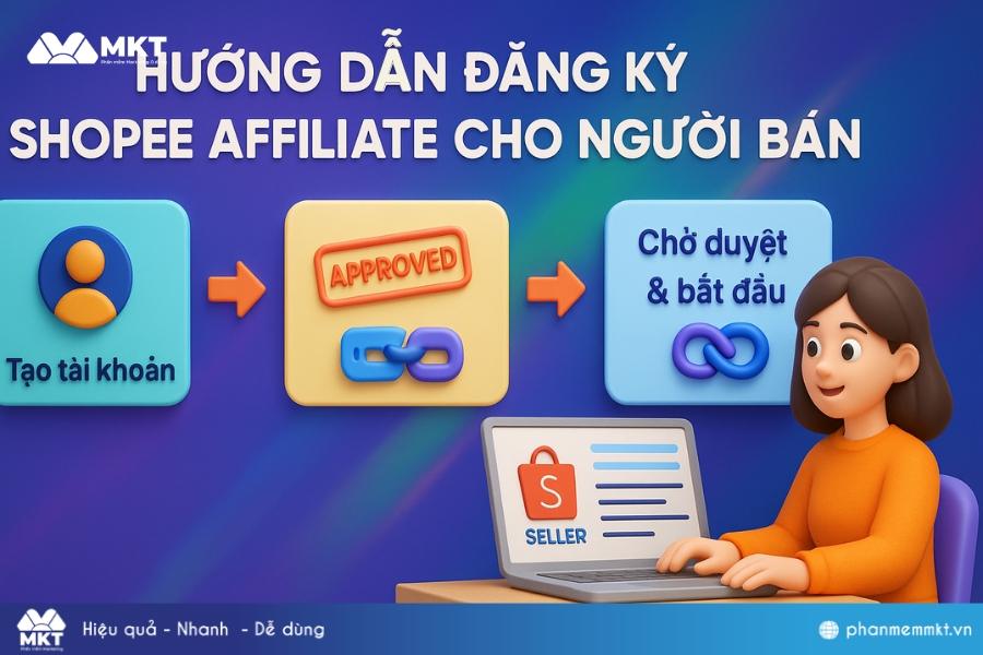 Cách đăng ký Affiliate Shopee cho người bán